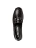 Tamaris Slipper in BLACK LEATHER