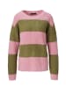Aniston CASUAL Strickpullover in hellpink-moosgrün