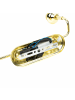 Licht-Erlebnisse Wandlampe (B)41 x (H)12 cm in Gold Weiß