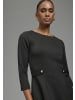Laura Scott Jerseykleid in schwarz