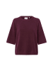 comma Pullover in bordeaux - 0001