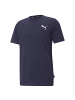 Puma T-Shirt ESS Small Logo Blau
