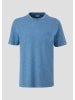 s.Oliver T-Shirt kurzarm in Blau