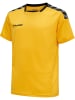 Hummel Hummel T-Shirt Hmlauthentic Multisport Kinder Atmungsaktiv Schnelltrocknend in SPORTS YELLOW/BLACK