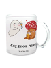 Mr. & Mrs. Panda Kaffeebecher Gespenst  Prost  mit Spruch in Transparent