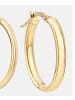 Vanlere Creolen aus 375 Gelbgold