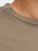 JACK & JONES PLUS T-shirt in Stone Gray