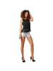 tectake Shorts, Für viele Outfits und Anlässe, Hotpants im Metallic-Look