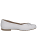 Caprice Ballerina in WHITE SOFTNAP.
