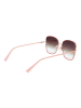 Ana Hickmann Frauen Sonnenbrille Quadratisch Rose
