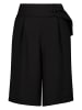 Zero  Shorts mit weitem Bein in Black Beauty