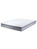 Beliani Matratze SPLENDOUR in Weiß/Grau - (W) 160 x (H) 20 x (L) 200 cm