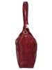 Samantha Look Shopper echt Leder in rot