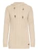 Oxmo Strickpullover OXCABLE in Beige