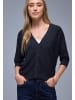 Street One V-Ausschnitt Cardigan in Shadowed Navy