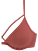 LASCANA Bügel-Bikini-Top in rostrot