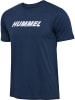 Hummel T-Shirt Hmlelemental Herren in DRESS BLUES