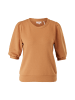 s.Oliver Sweatshirt kurzarm in Braun