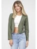 Cloud5ive Cloud5ive Short Blazer wit Zip-Pockets in military green