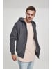Urban Classics Urban Classics Herren Zip Hoody in charcoal