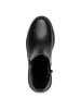Tamaris WIDE FIT Chelsea Boot in BLACK NAPPA