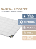 Spessarttraum Leichte Gänsedaunendecke "Gold" in weiß
