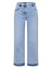 Cecil 7/8 Wide Leg Jeans im Loose Fit in Blau