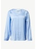 comma Bluse in 5324_himmelblau