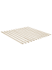 Beliani Doppelbett TOUCY in Braun - (W) 185 x (H) 38 x (L) 204 cm