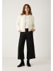 More & More Sweatjacke gesteppt in off white
