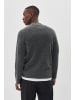 Matinique Strickpullover MAjobo Gerade Passform in Dark Grey Melange