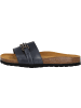 Palado Pantoletten Laudra in Schwarz Metallic