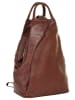 piké Rucksack echt Leder in braun