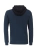 CASAMODA Sweatjacke in dunkles Mittelblau