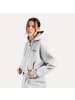 SMILODOX Zip Jacke Enara in Grau Melange