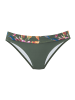 LASCANA Bikini-Hose in oliv bedruckt