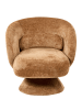 Beliani Sessel LIEKSA in Braun - (W) 77 x (H) 77 x (L) 64 cm