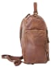 Samantha Look City-Rucksack echt Leder in cognac