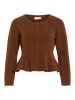 Vila Strickjacke in Chocolate Brown