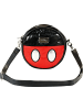 Disney Umhängetasche Mickey Mouse Air-Padding Round in schwarz
