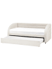 Beliani Kinderbett ALBIAC in Weiß - (W) 104 x (H) 89 x (L) 225 cm