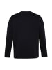 Men Plus Kurzarm T-Shirt in schwarz