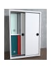 ebuy24 Büroschrank Ulas2ST weiß Weiß 49 x 38 cm