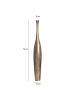 FineBuy Vase in Gold / Aluminium / 13x13x13