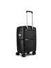 benzi 5899 4 Rollen Kabinentrolley S 55 cm mit Dehnfalte schwarz