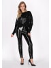 faina Damen Pullover in Schwarz