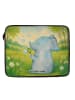 Mr. & Mrs. Panda Laptop Tasche Elefant Seifenblasen Design ohne ... in Weiß