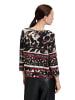 Betty Barclay Casual-Shirt mit Tunnelzug in Schwarz/Rot