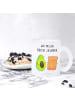 Mr. & Mrs. Panda Häferl Avocado Toast mit Spruch in Transparent