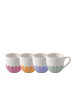 Villeroy & Boch Espressotasse 4tlg. Fleur couleur in bunt